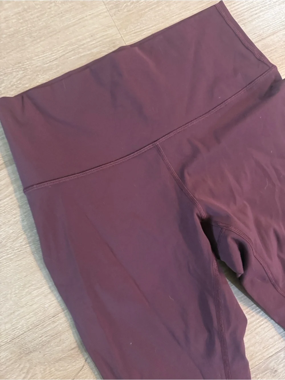 lululemon athletica Maroon High-Rise Leggings